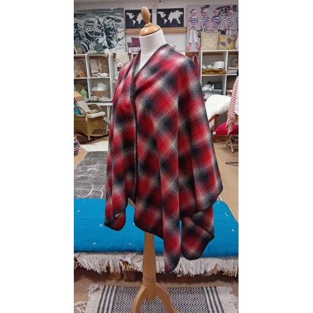 Cape Lambswool - Rouge ombré