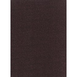 jersey lurex noir rose