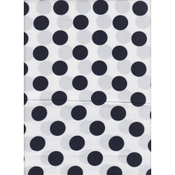 Pois Marine sur Blanc