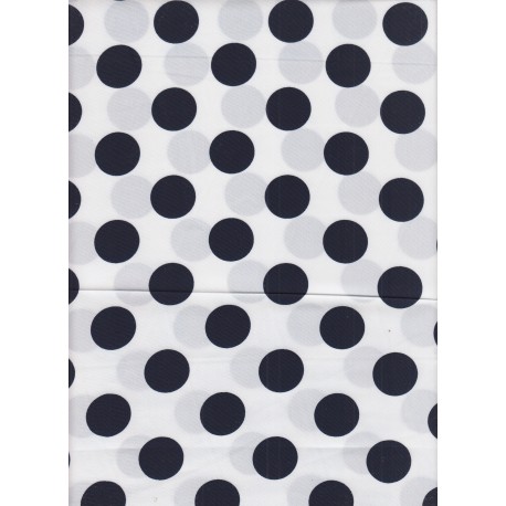 Pois Marine sur Blanc