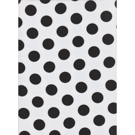 Pois Noir sur Blanc