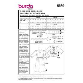 5669 Robe & Blouse