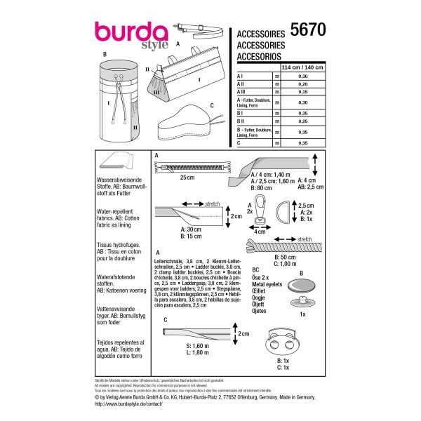 5670 Accessoires