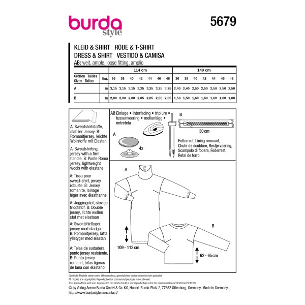 5679 Robe & T-shirt