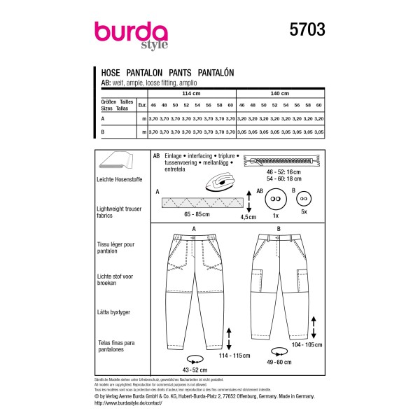 5703 Pantalon