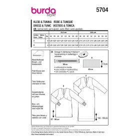 5704 Robe & Tunique
