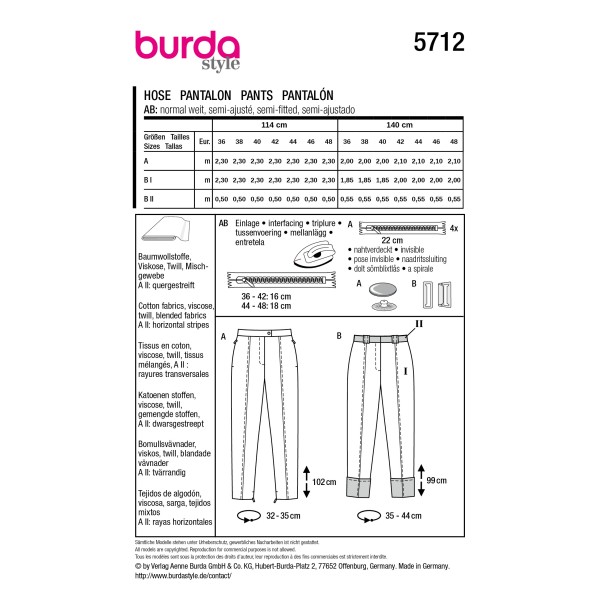 5712 Pantalon
